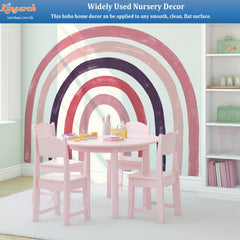 Kingarch removable wall stickers for nursery, safe and residue-free.