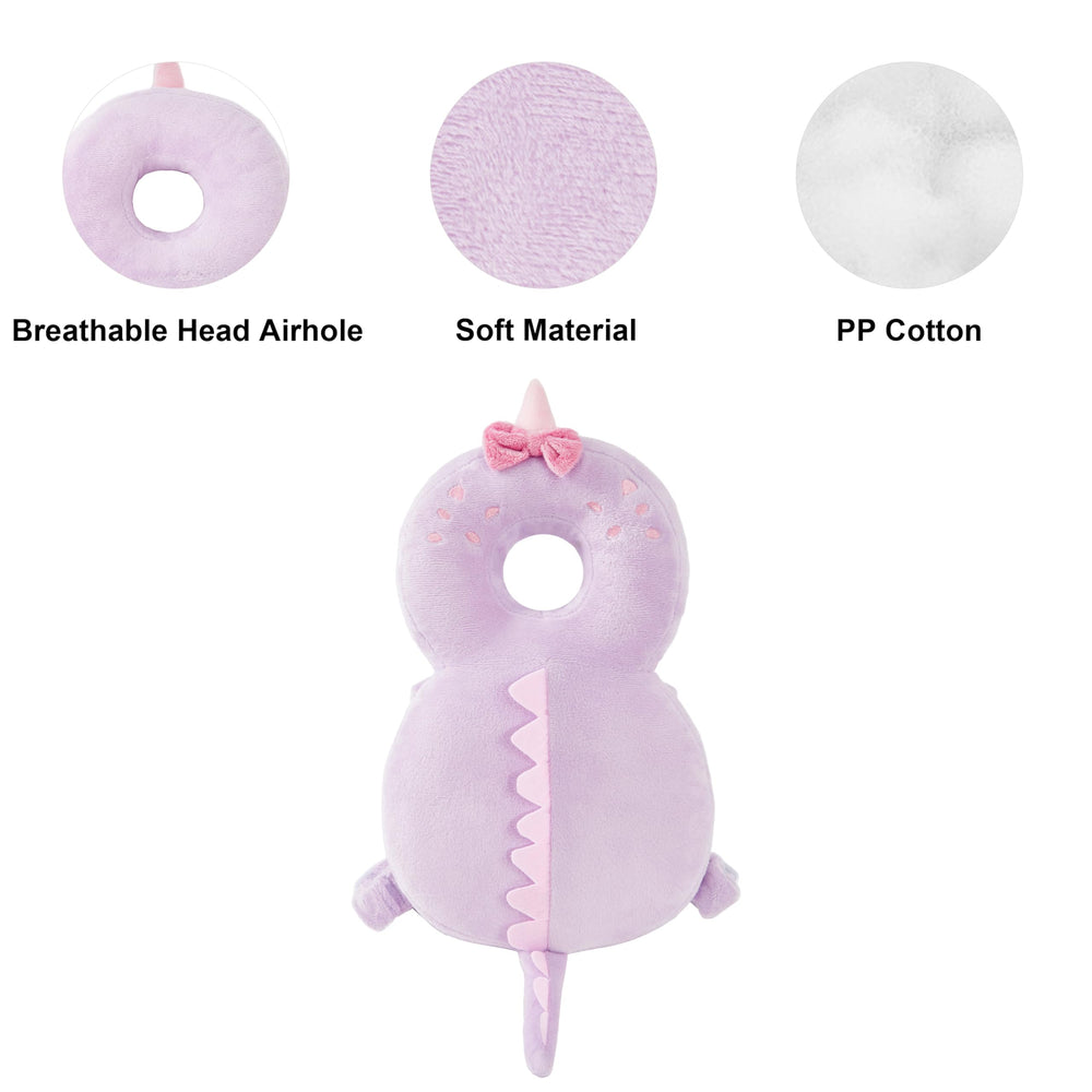 KingCheer baby backpack cushion for walking and crawling gives gentle protection