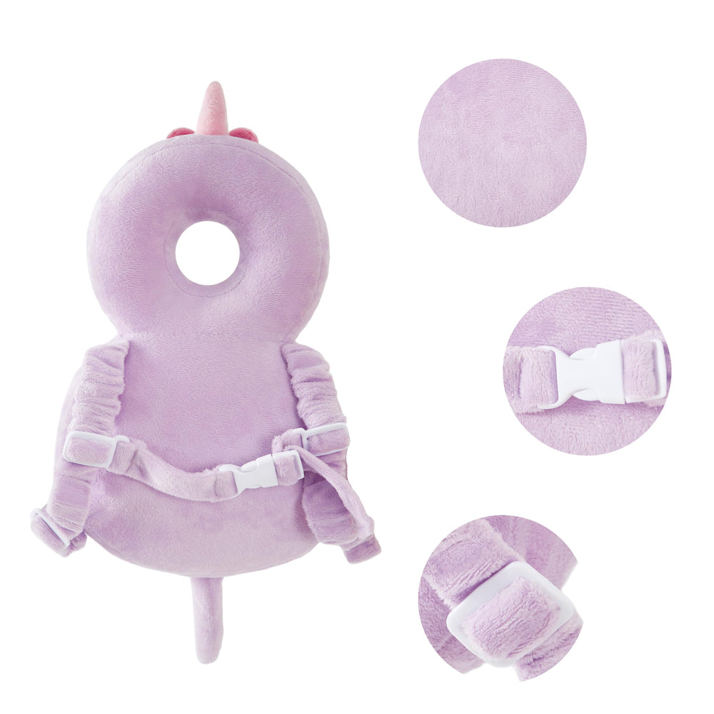 KingCheer purple dinosaur design adds fun safety gear for toddlers