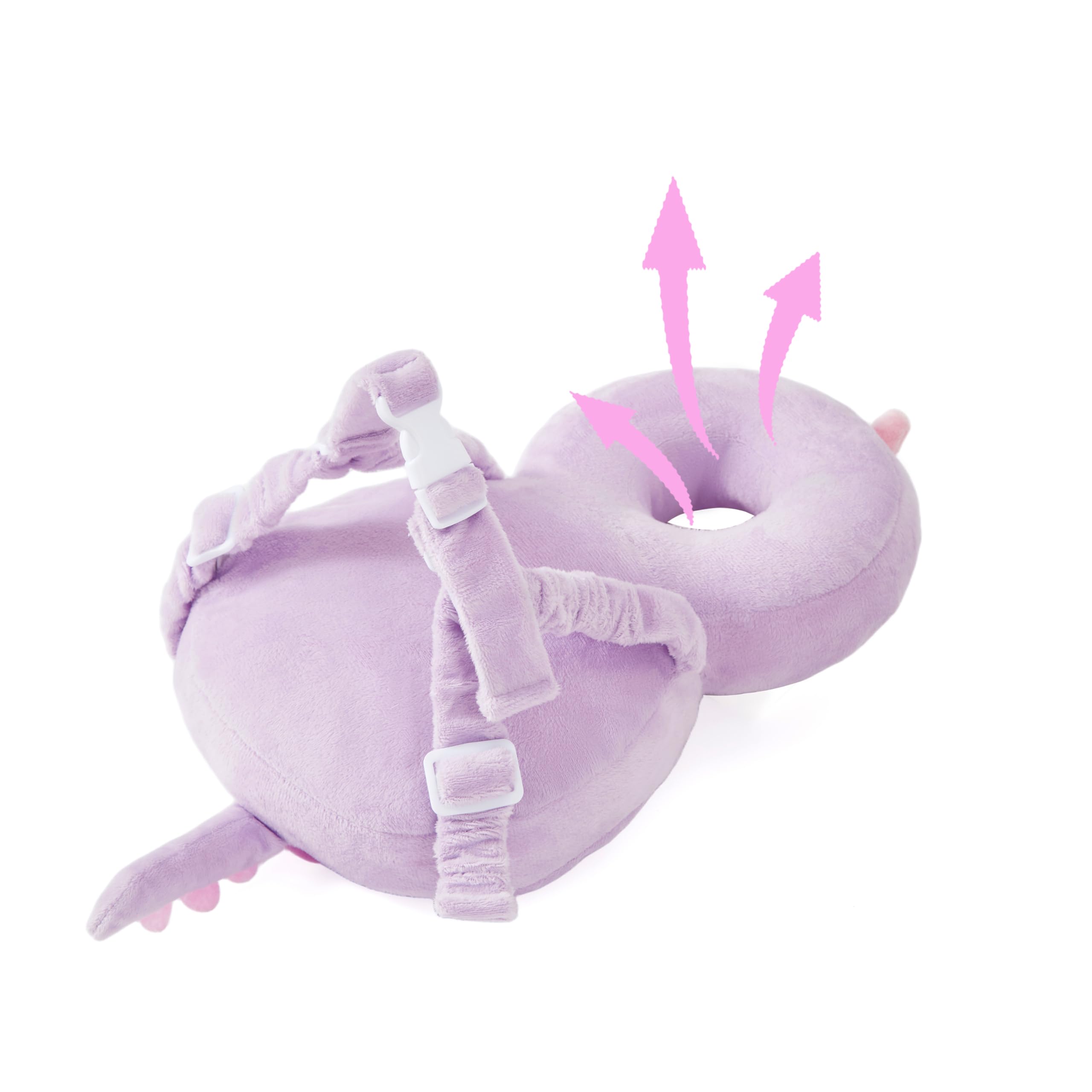 KingCheer toddler back cushion aids soft landings during exploration