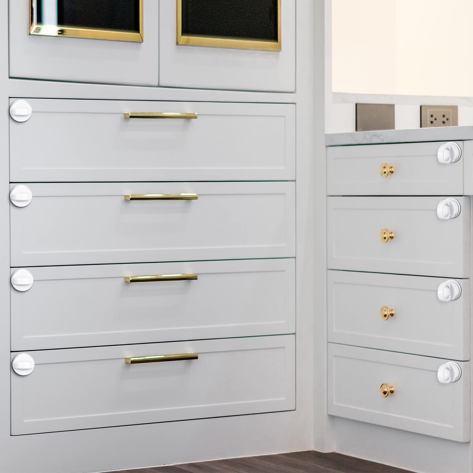 Kingdder compact key storage keeps small replacement keys organized and safe.
