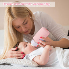 KingKam sleeve provides thermal insulation to keep milk warmer longer