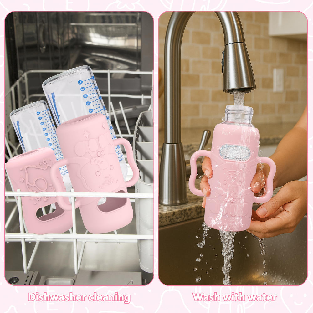KingKam sleeve fits Dr. Brown's Anti-Colic Options+ Narrow bottles for easy use.