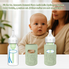 KingKam sleeve shields Dr. Brown's bottle from scratches during playtime