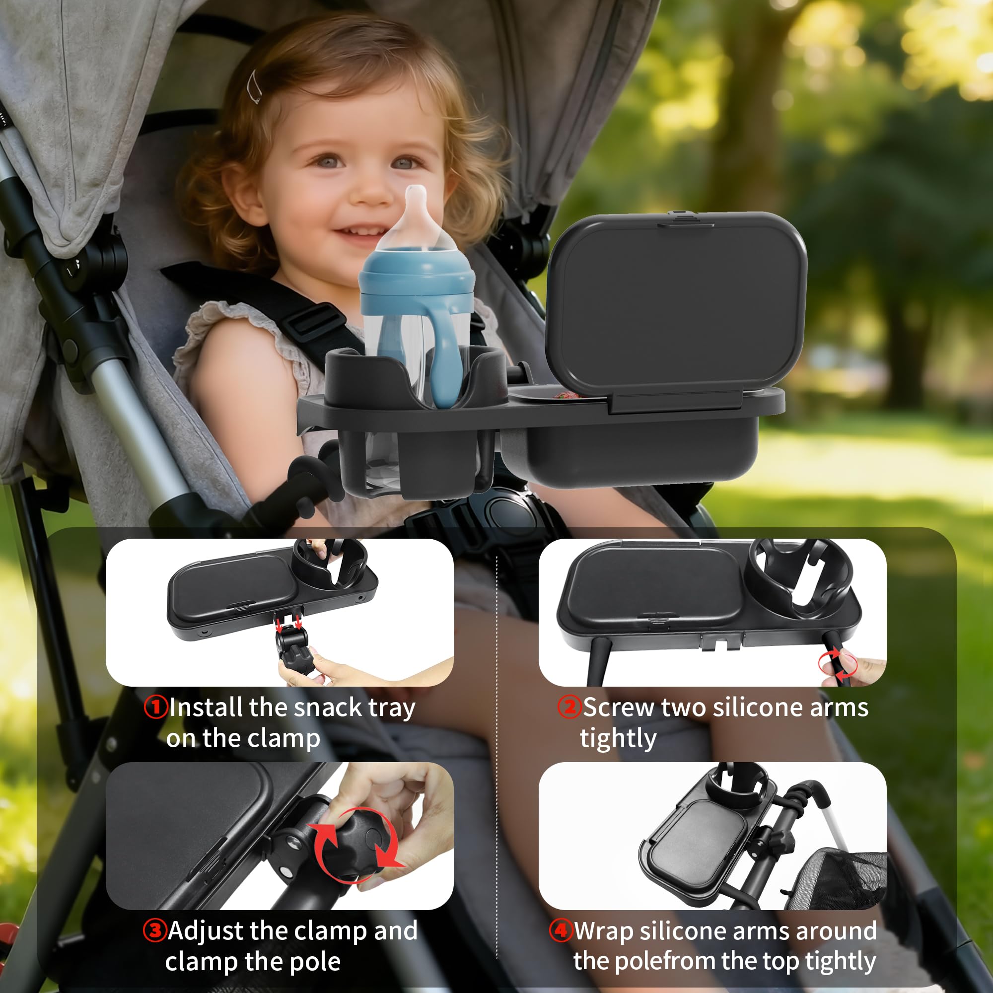 KingKam compatible with Uppababy, Nuna, Mockingbird and more.