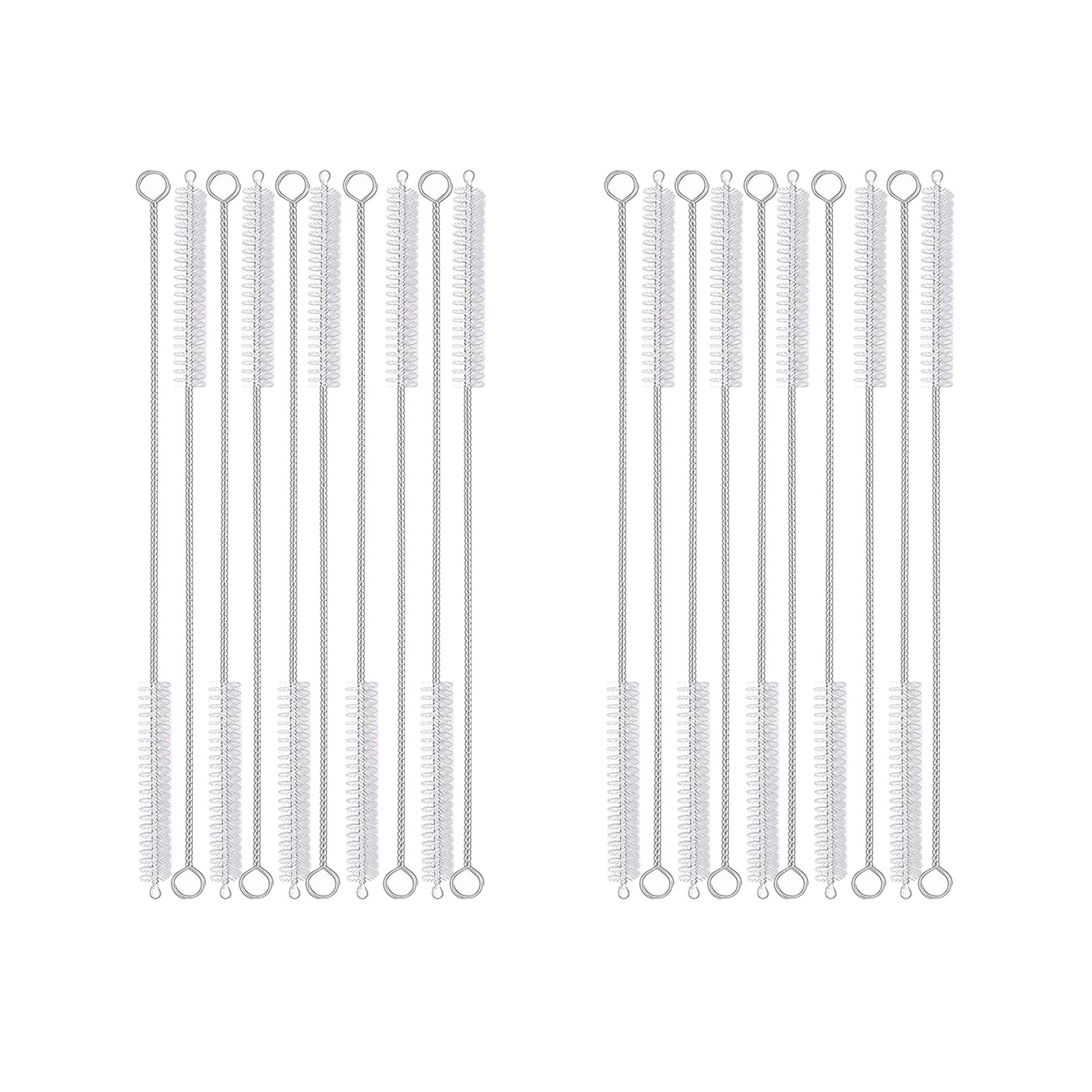 KINGSEM straw cleaner brush kit for 8mm straws, easy thorough cleaning.