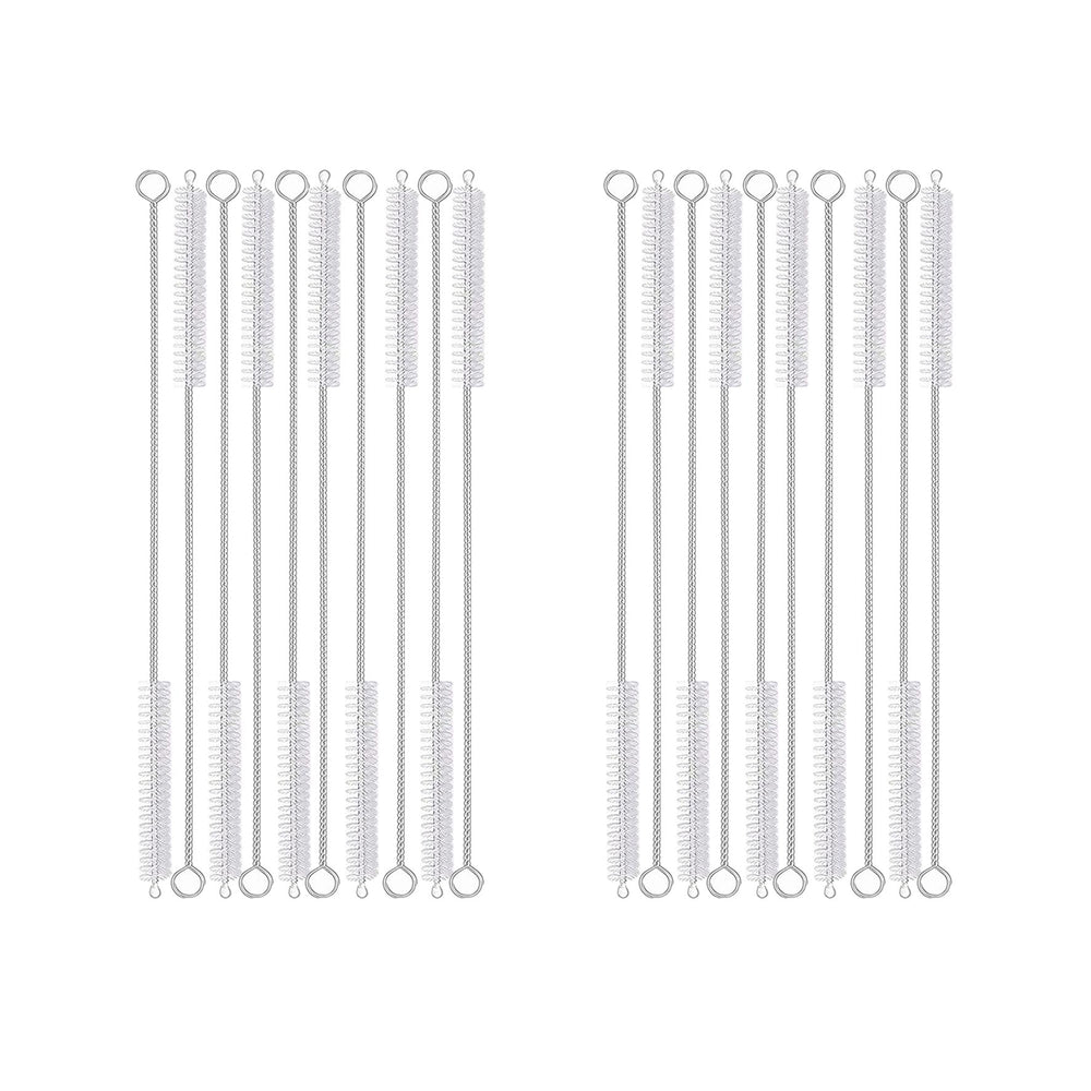KINGSEM straw cleaner brush kit for 8mm straws, easy thorough cleaning.