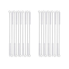 KINGSEM straw cleaner brush kit for 8mm straws, easy thorough cleaning.