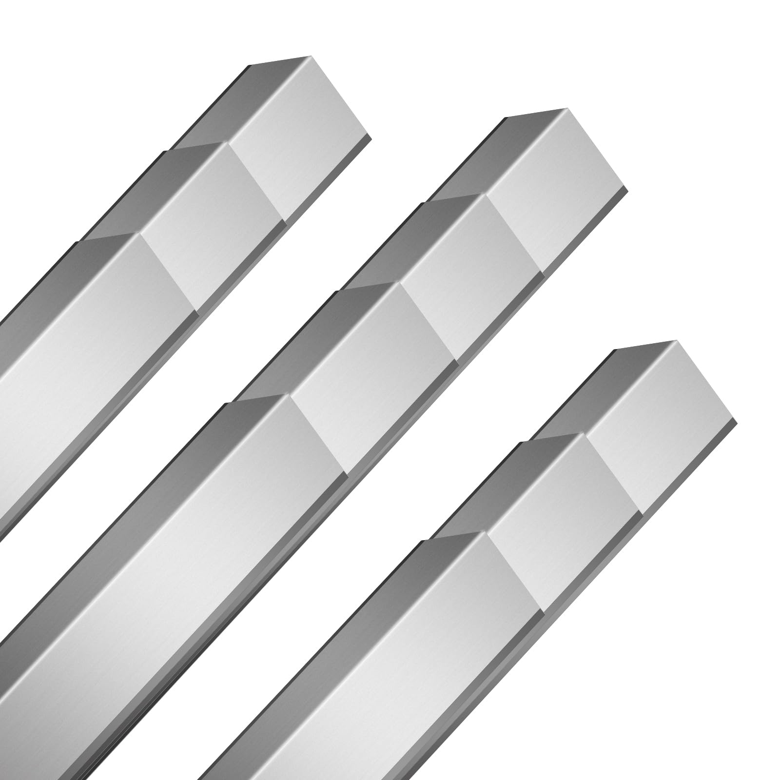 Kingtran 10pcs metal corner guards protect walls from scuffs with durable 48-inch aluminum construction.