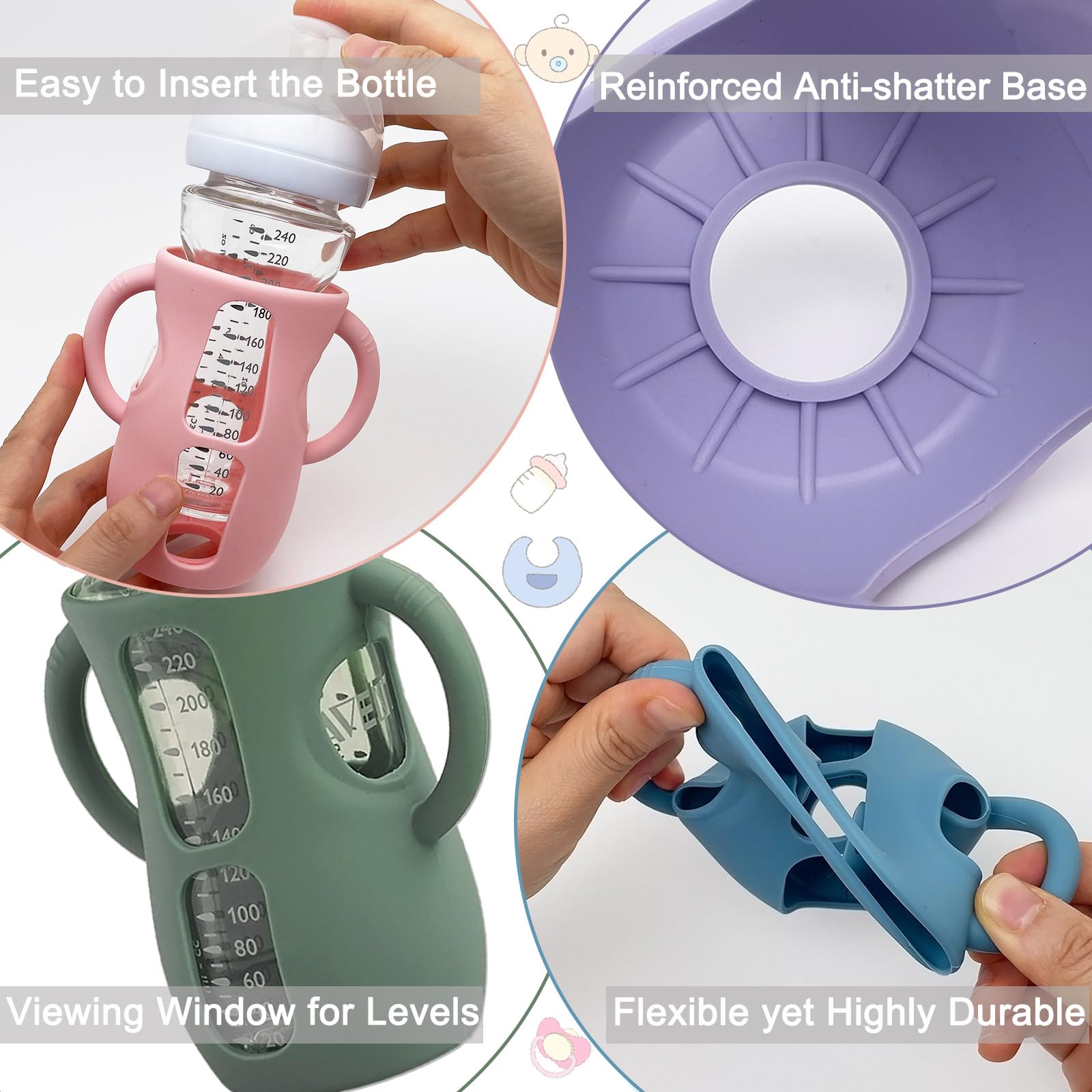 Kingwi silicone sleeve is dishwasher safe for easy cleanup