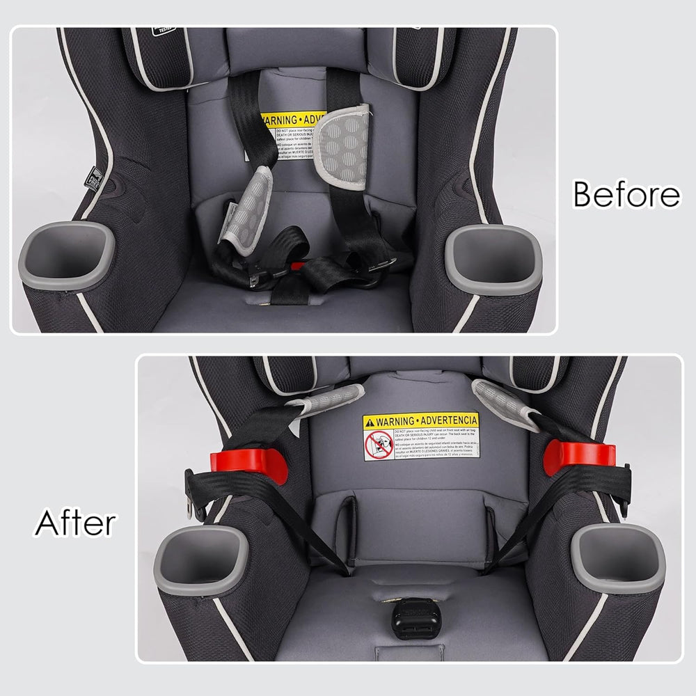 Kinoy Harness Organizer dual clip design provides flexible, secure strap management.