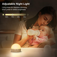 Kintion Night Light with 8 colors enables playful mood lighting for kids.