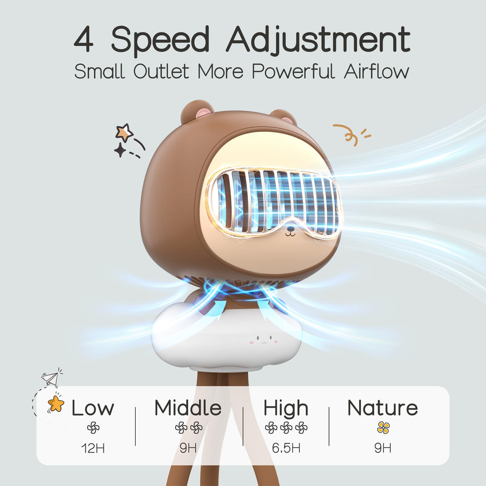 KinYiLO bladeless quiet motor keeps nap times peaceful and calm.