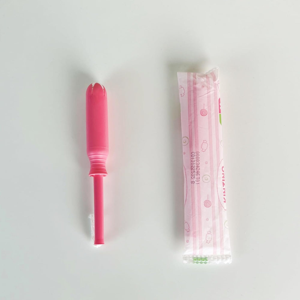 Kinzino unscented dye-free tampons packaging for sensitive skin comfort