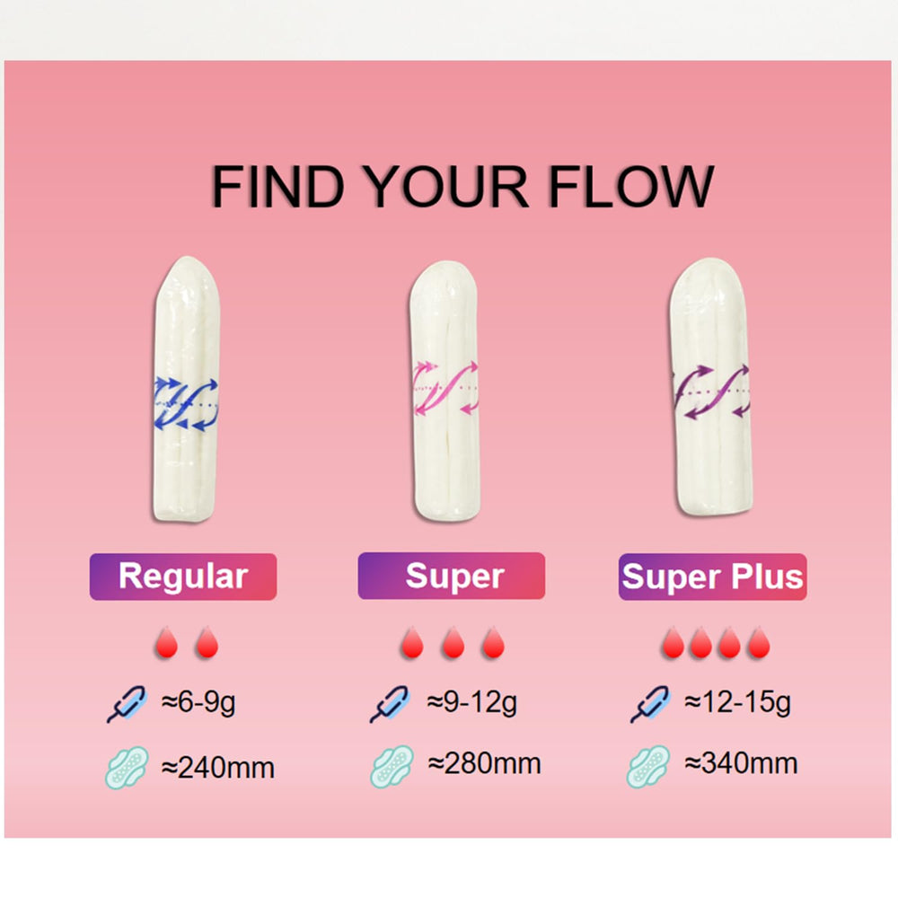 Kinzino No Applicator Tampon mesh-coated layer helps prevent cotton lint in use.