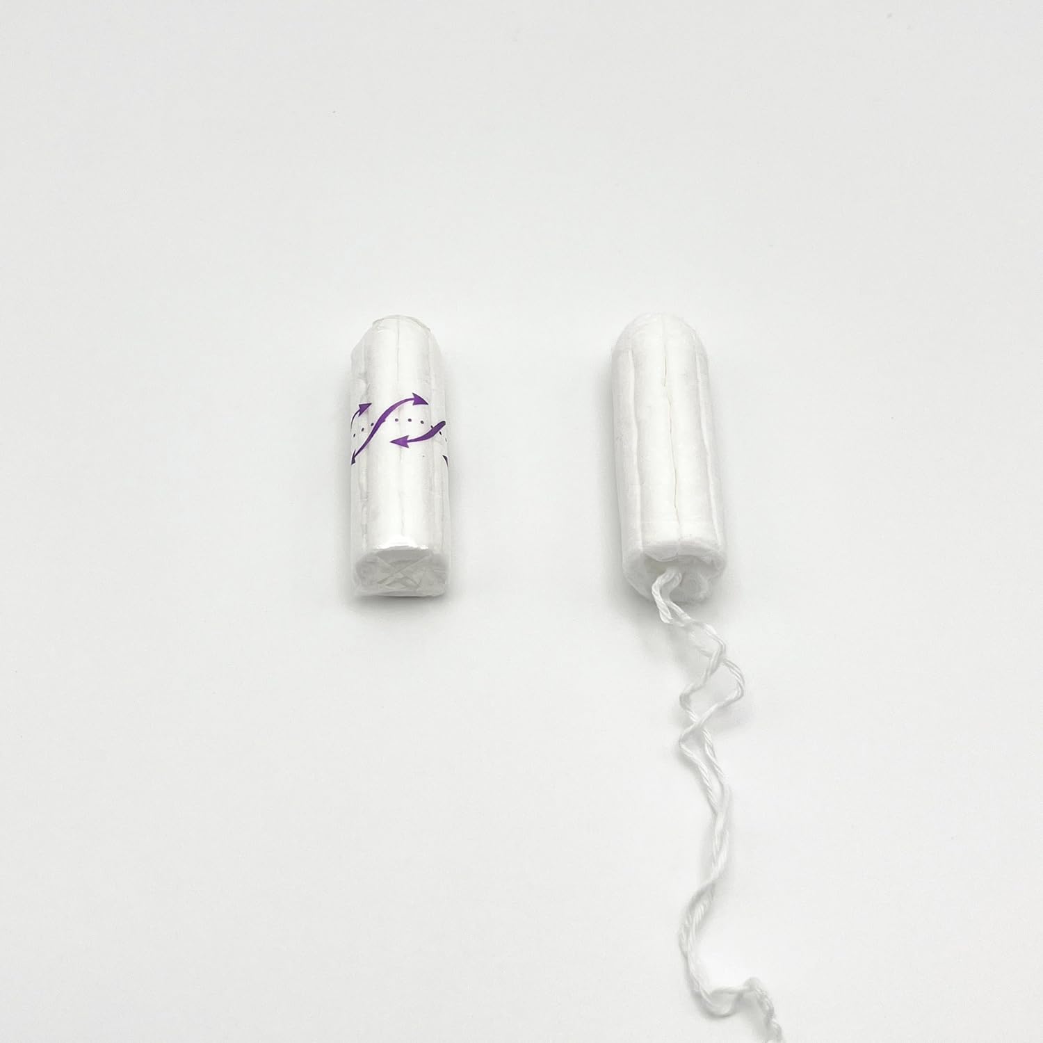 Kinzino No Applicator Tampon pocket-friendly design fits purse or pocket.