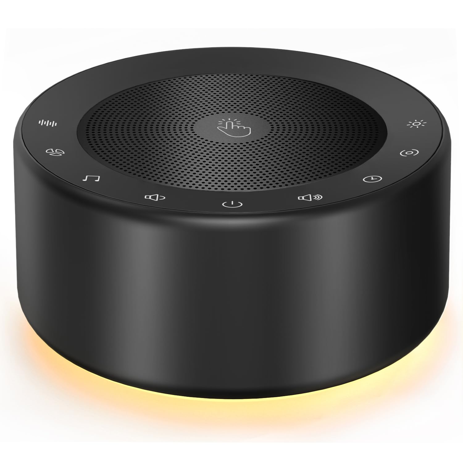 Kipcush white noise machine with non-glare nursery lamp for calm bedtime ambiance.