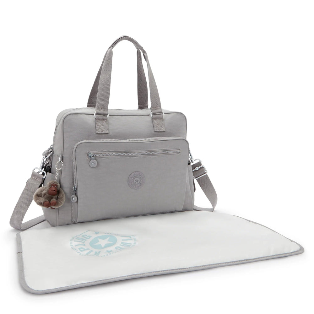 Kipling Alanna stroller clips keep the bag securely attached to a buggy.