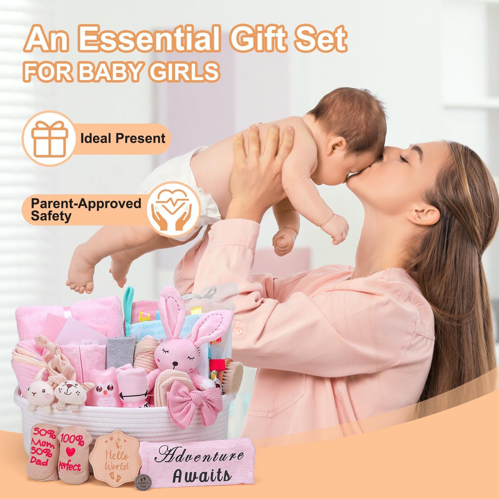 Kipwake pink bow headband adds cute styling for photos and daily wear.