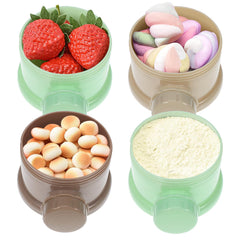 Kisangel 4Layer milk powder box stackable design enables versatile on-the-go portions.