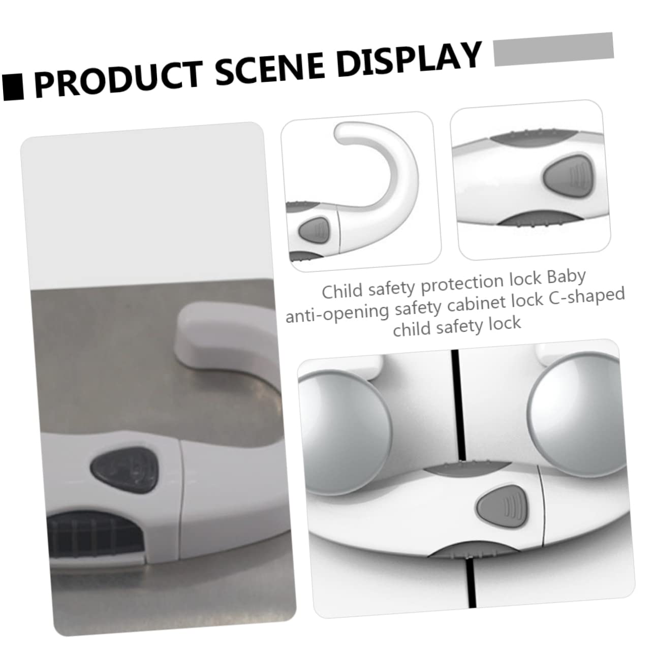 Kisangel ABS baby-proofing lock for durable protection