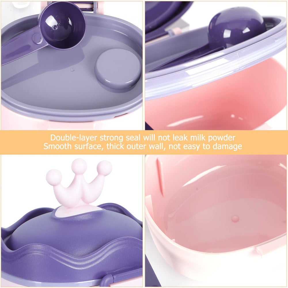 Kisangel portable milk powder dispenser compact dimensions highlight travel-friendly size