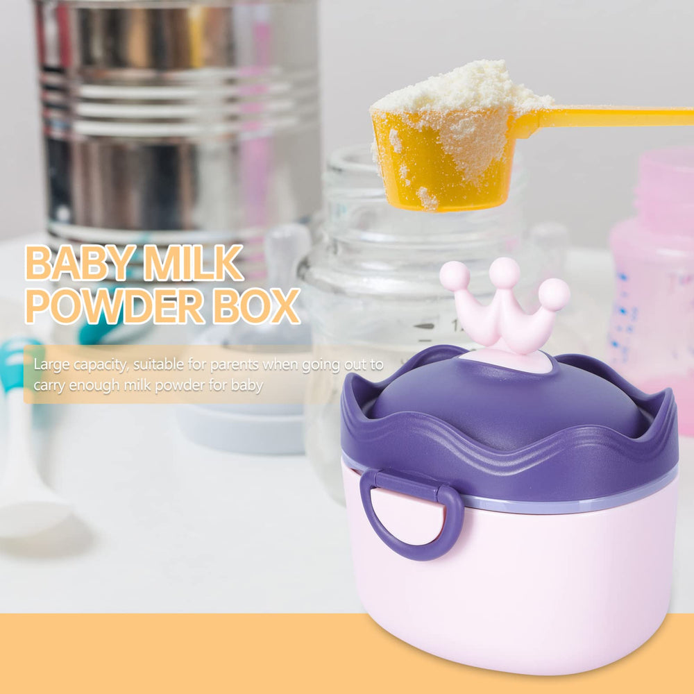 Kisangel portable milk powder dispenser PP material ensures safe, clean baby feeding
