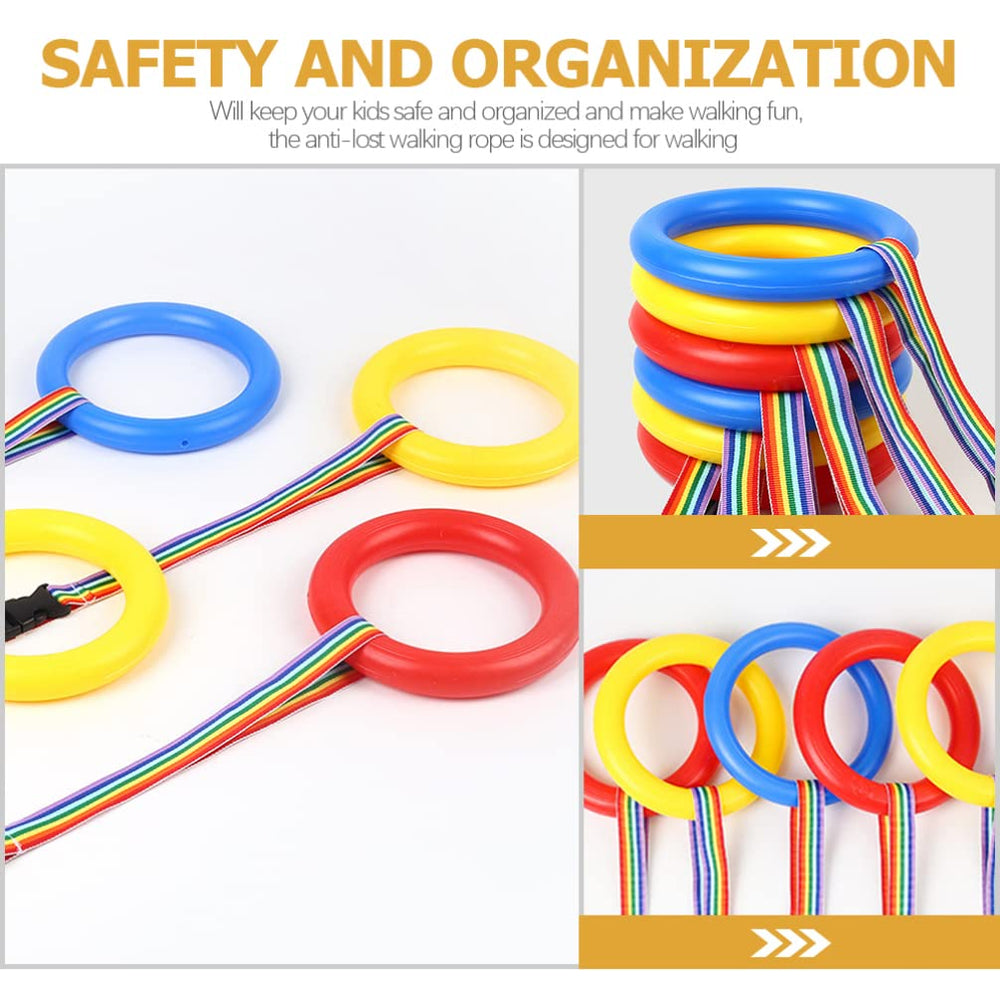 Kisangel portable reusable rope for on-the-go classrooms