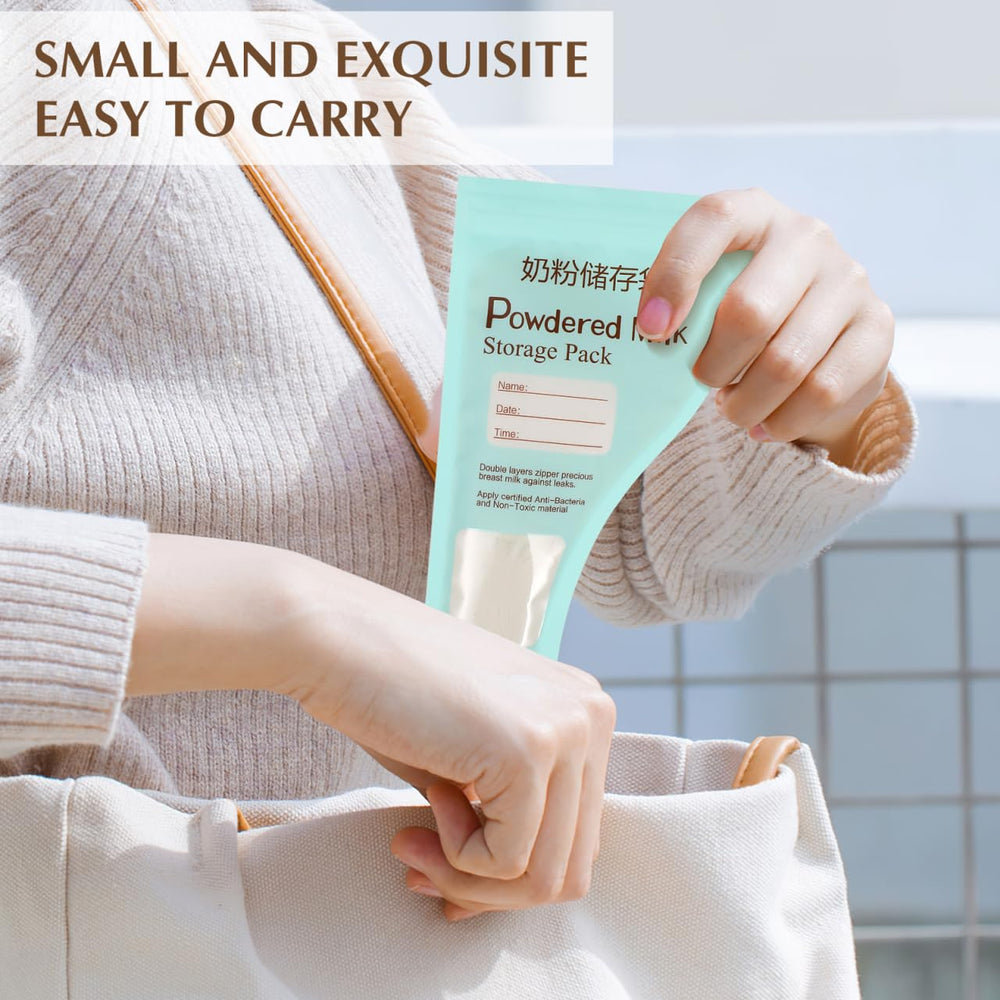 Kisangel pre-measured portions for on-the-go formula feeding