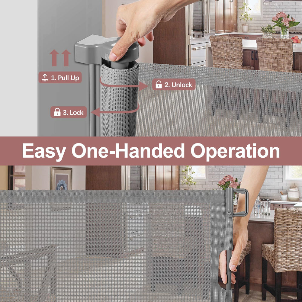 KISKIZ adjustable lower bracket fitting baseboard heights for safer mounting