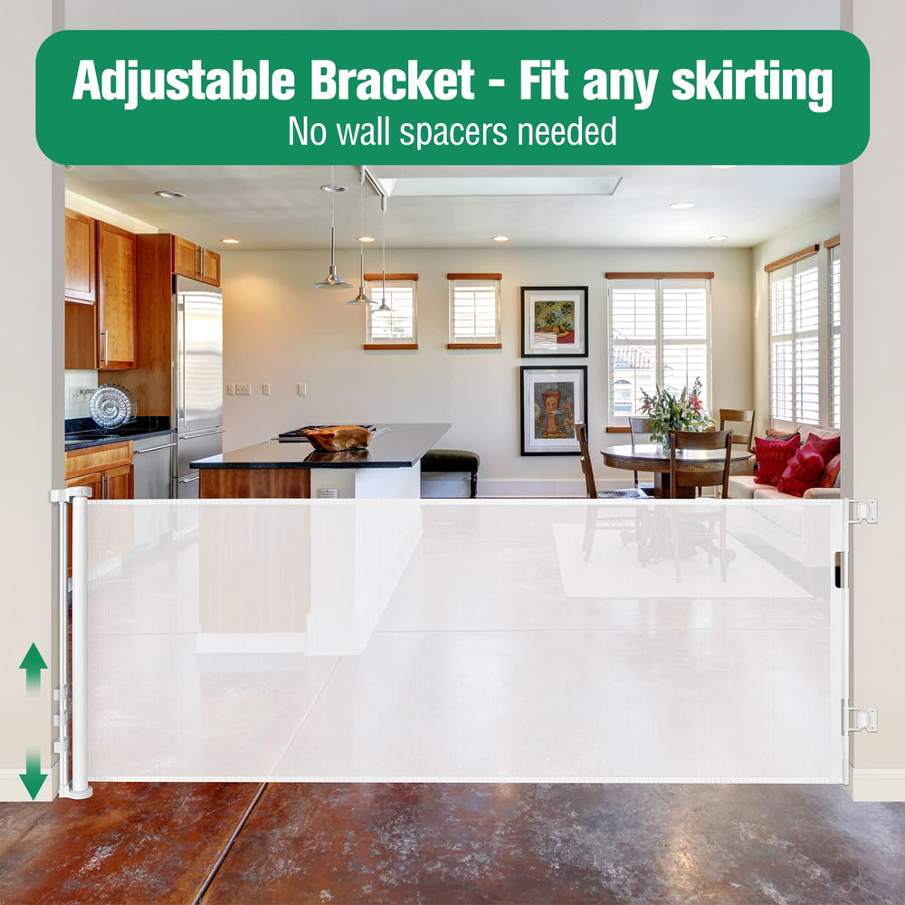 KISKIZ extra-wide span for pets and kids in open-plan spaces