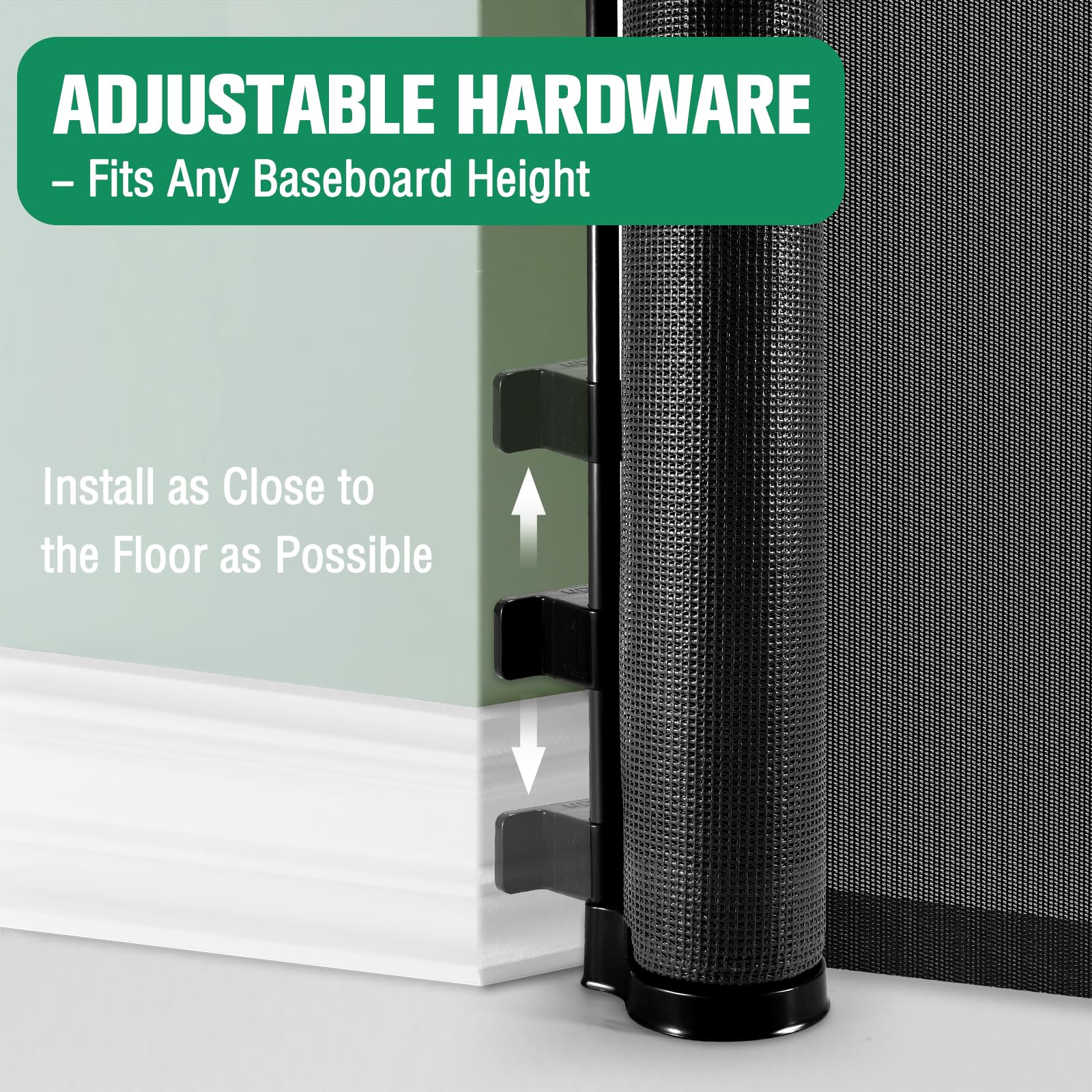 KISKIZ easy-install kit with hardware and illustrated guide.