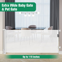 KISKIZ one-handed operation gate enables easy access while carrying a child