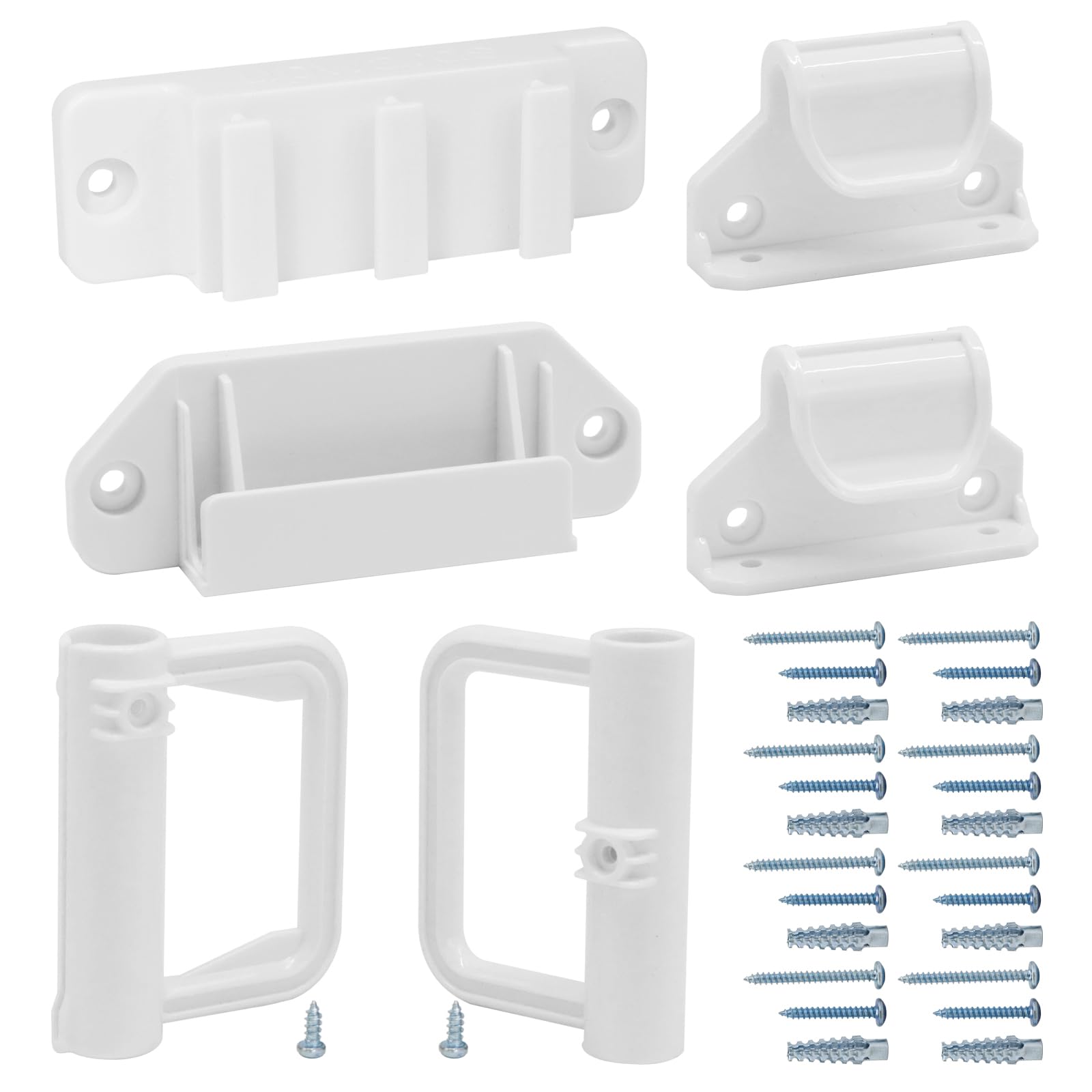 KISKIZ retractable gate top bracket for secure wall mounting