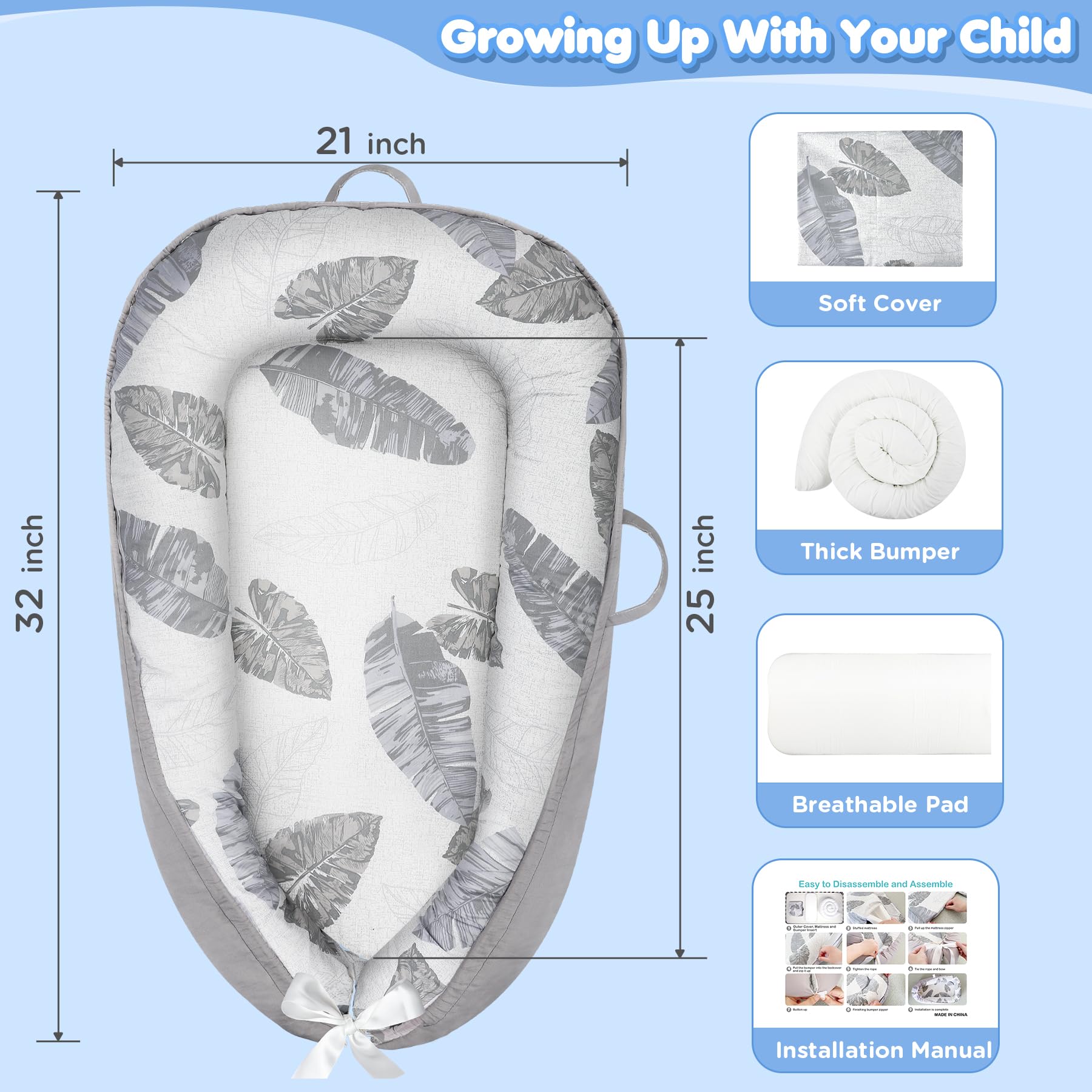 KISS GOLD machine-washable cover simplifies cleaning after messes.