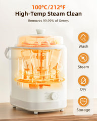 KISSBOBO dual-layer rack fits four bottles for space optimization
