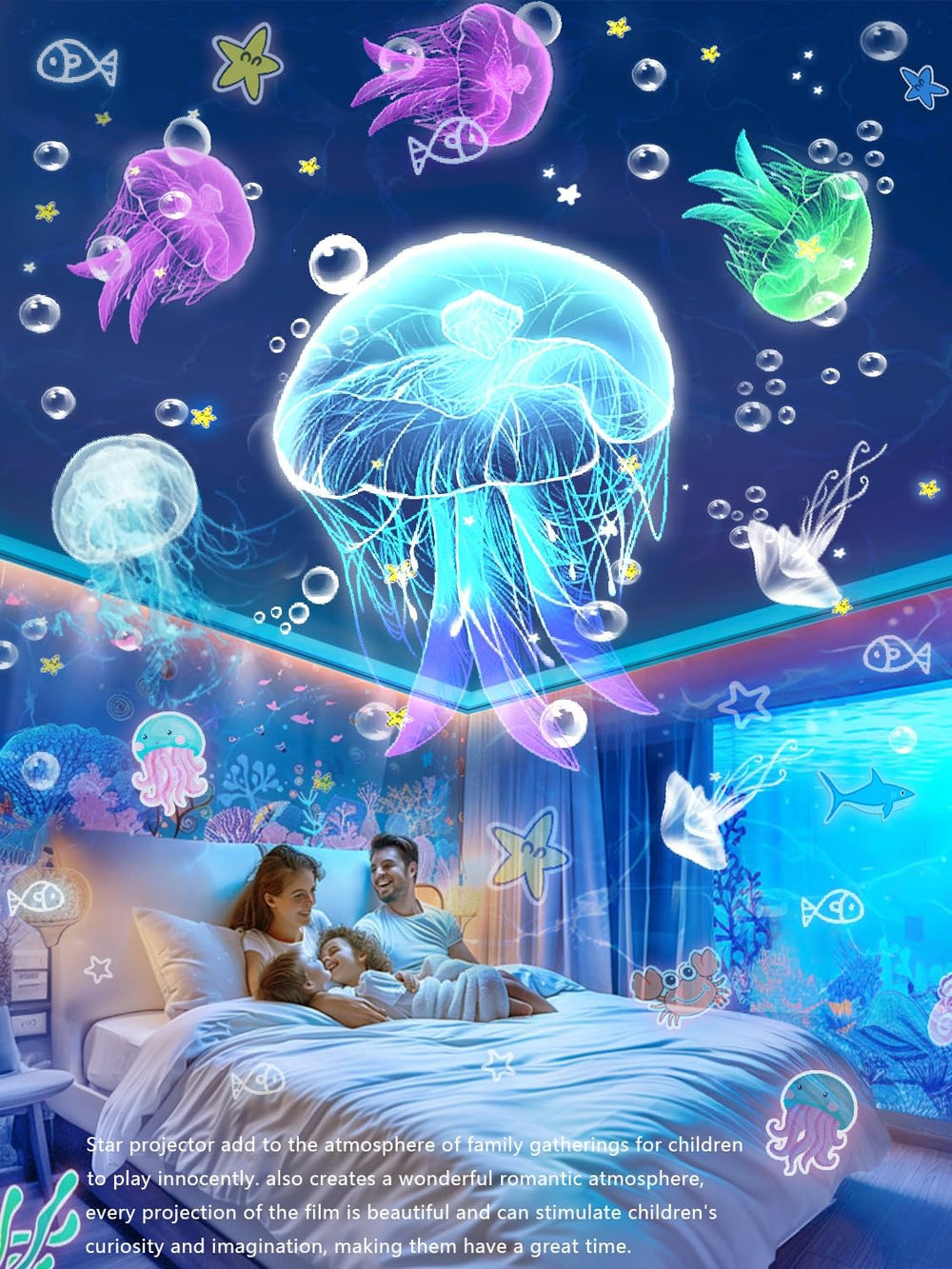 KISTRA brightness controls let you tailor glow for sleep or play