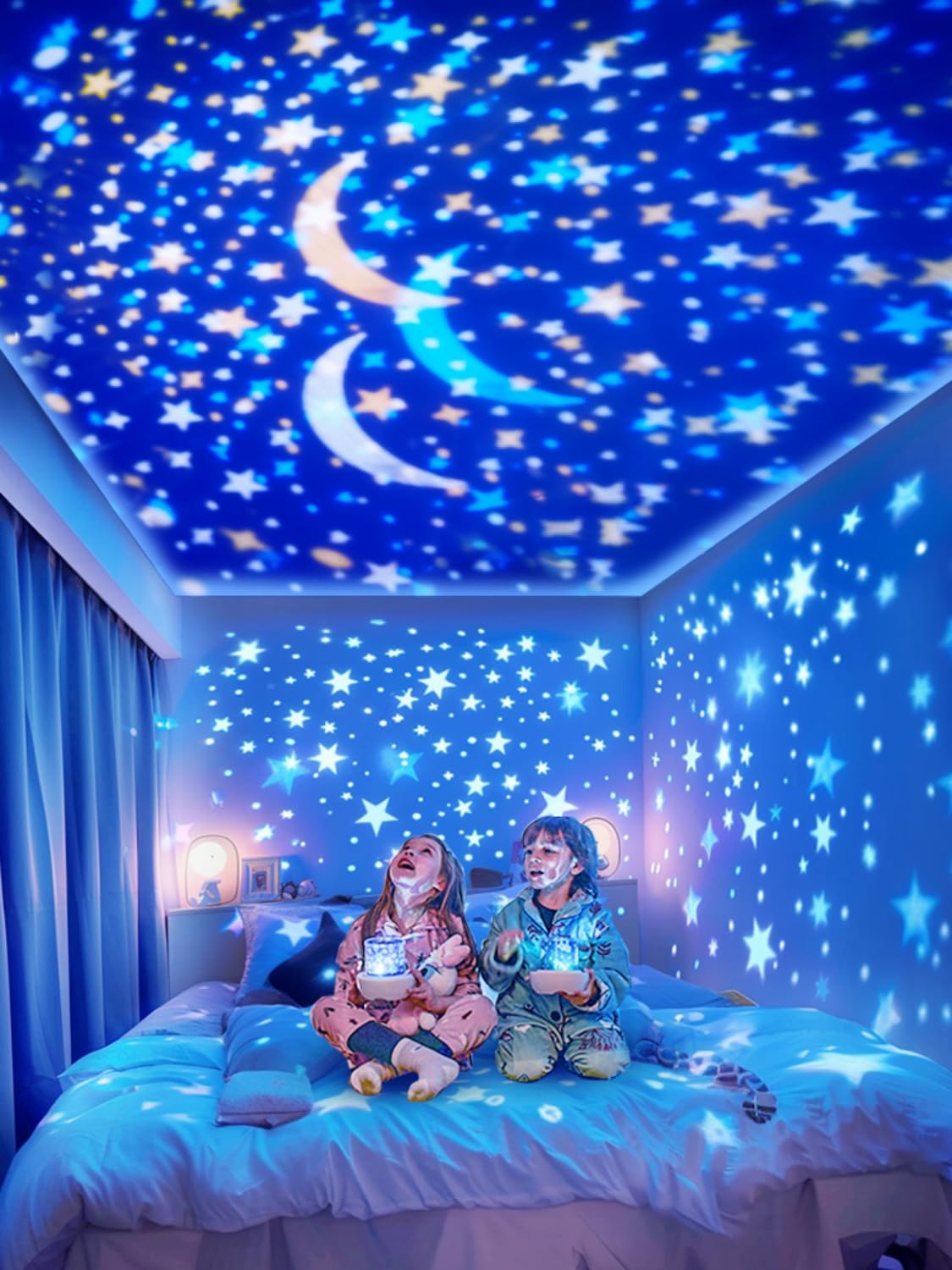 KISTRA dimmable brightness helps set cozy bedtime ambiance.