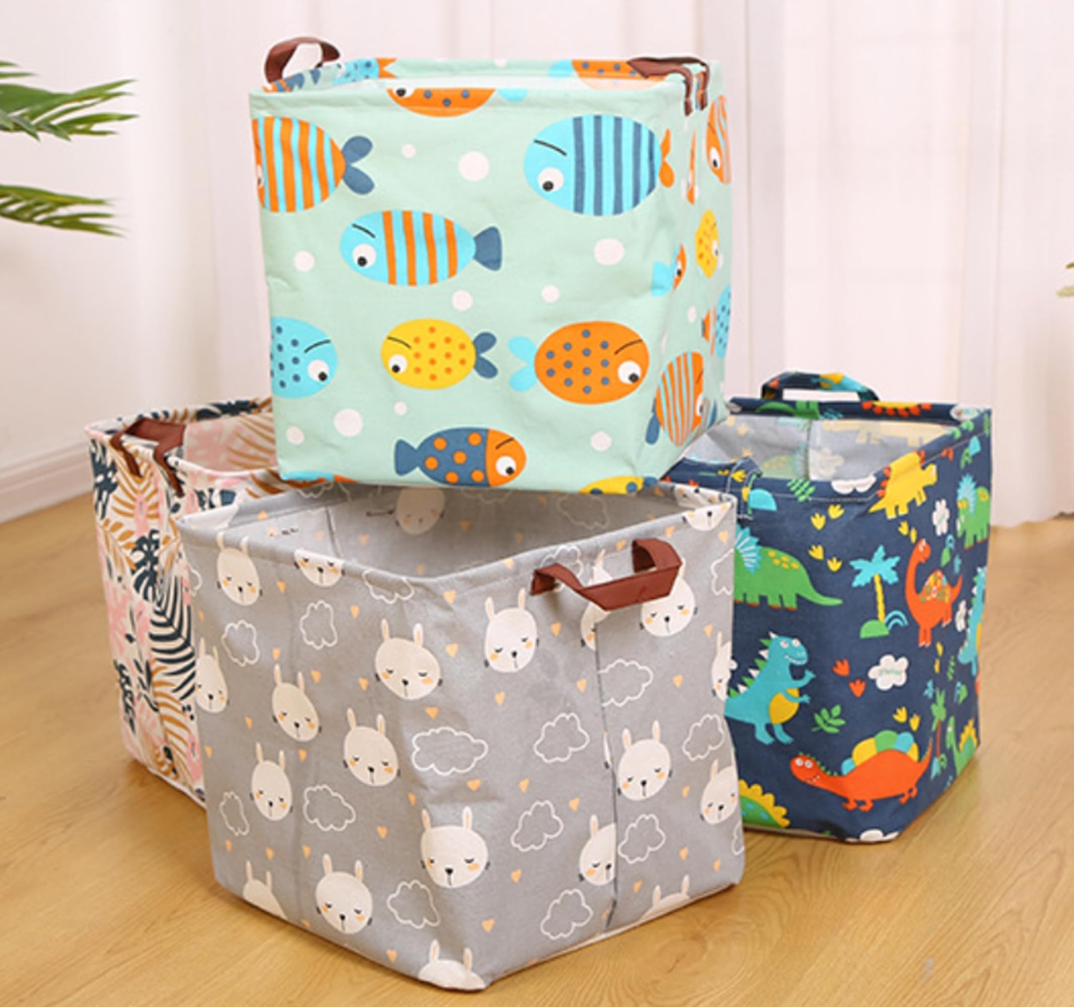 KIUATSJR versatile storage bin supports toys, laundry, and general organizing.