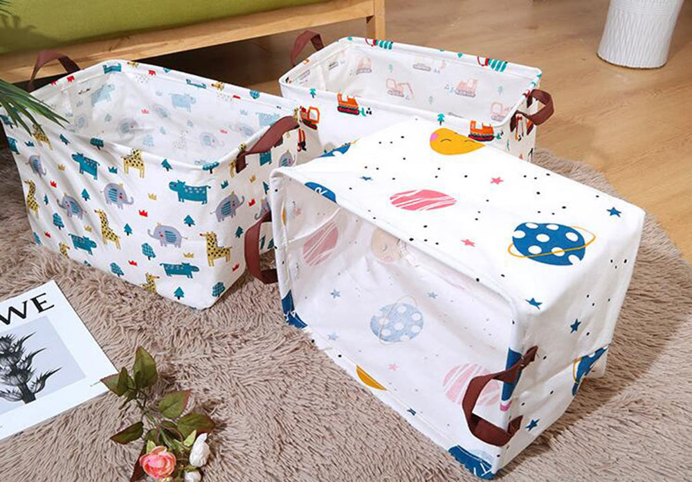 KIUATSJR tidy-space baskets simplify room organization and decluttering