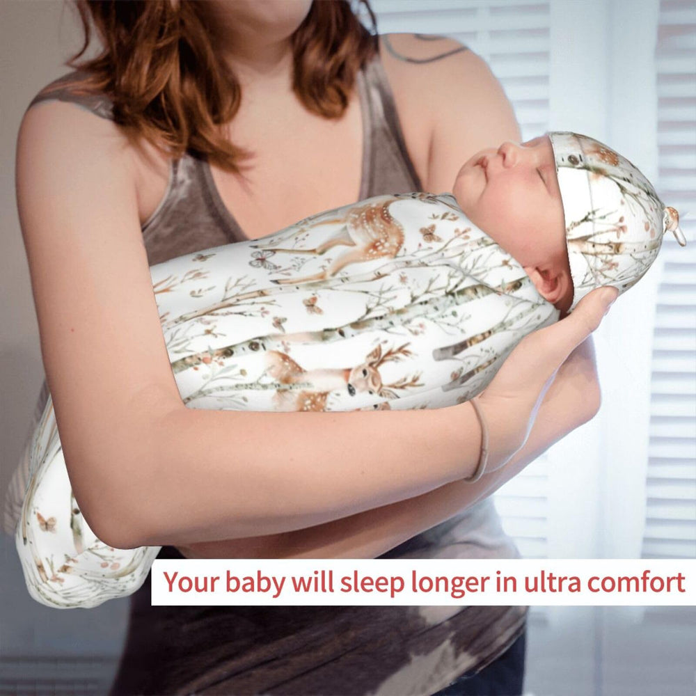 KiuLoam photography prop swaddle blanket helps capture precious first moments