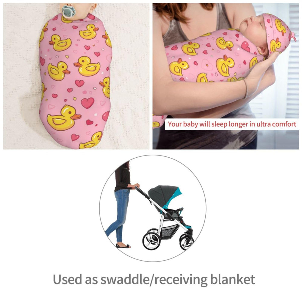 KiuLoam baby swaddle sleep sack provides secure cocooning for comfortable naps.