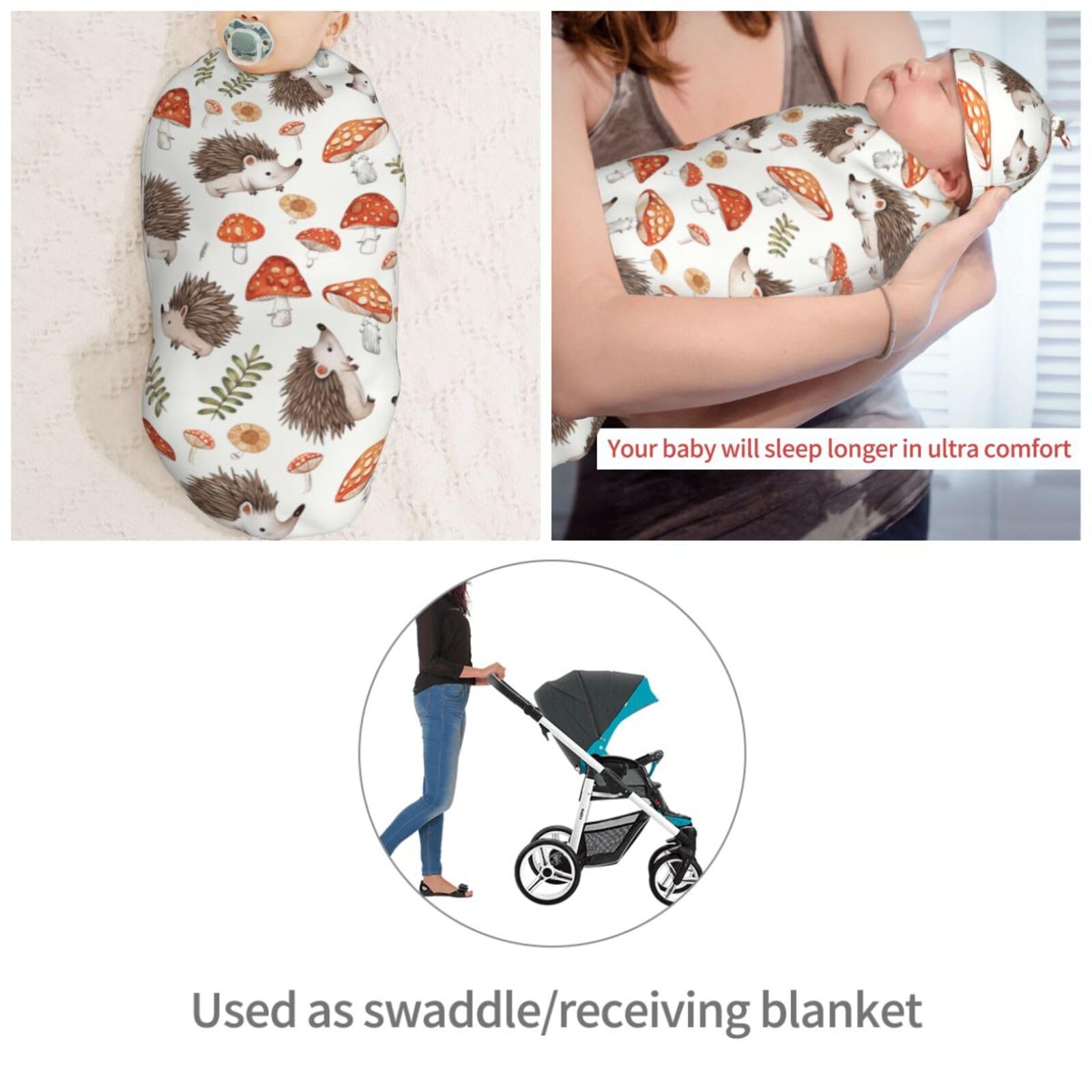KiuLoam cocoon design sleep support for secure, soothing sensation.