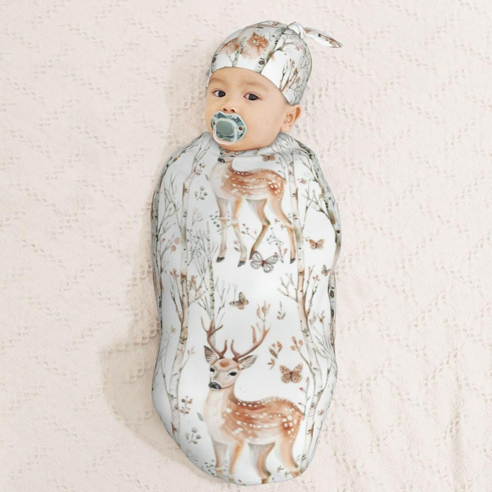 KiuLoam cocoon-design swaddle without zipper supports gentle wrapping