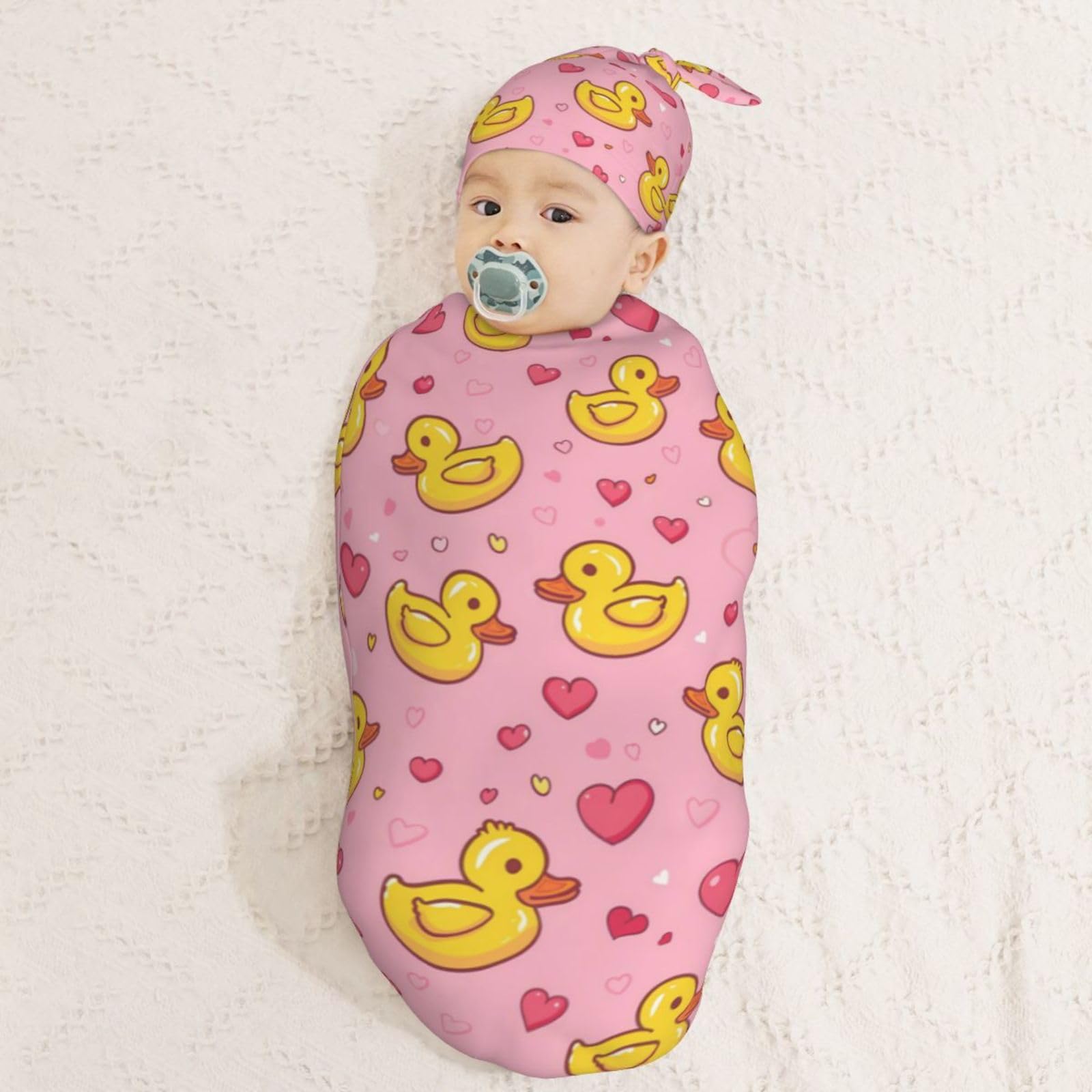 KiuLoam floral swaddle and receiving blanket offer versatile nursery use and photo props.