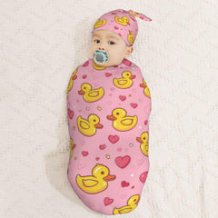 KiuLoam floral swaddle and receiving blanket offer versatile nursery use and photo props.