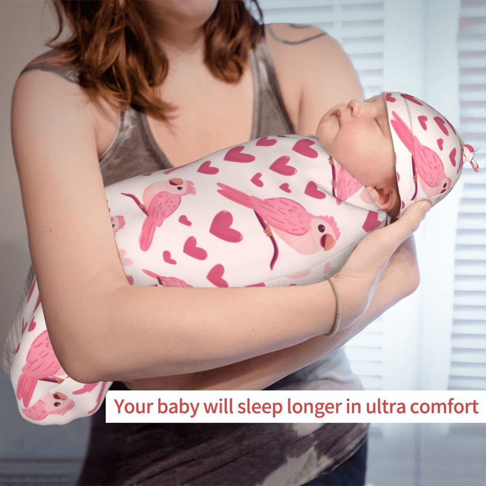 KiuLoam multi-use baby blanket suitable as swaddle, receiving blanket, or nursing cover.