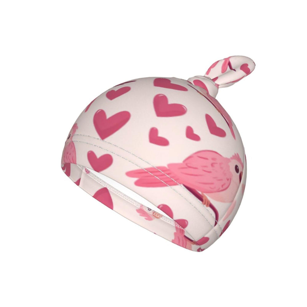 KiuLoam newborn photography prop swaddle with floral parrots design for memorable moments.