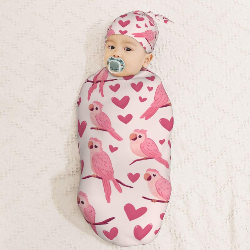 KiuLoam swaddle fabric close-up highlights soft, skin-friendly material.