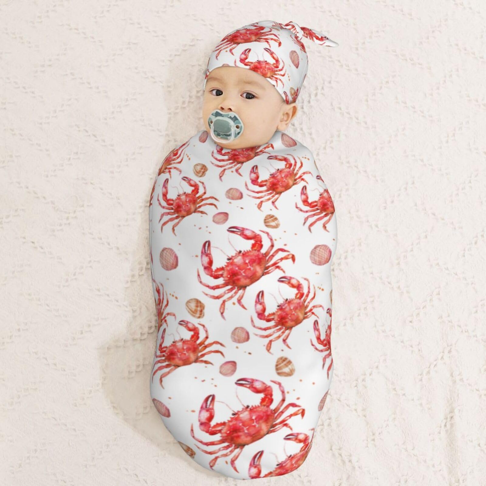 KiuLoam swaddle fabric close-up showing soft texture